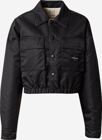 Calvin Klein Jeans Overgangsjakke i sort: forside