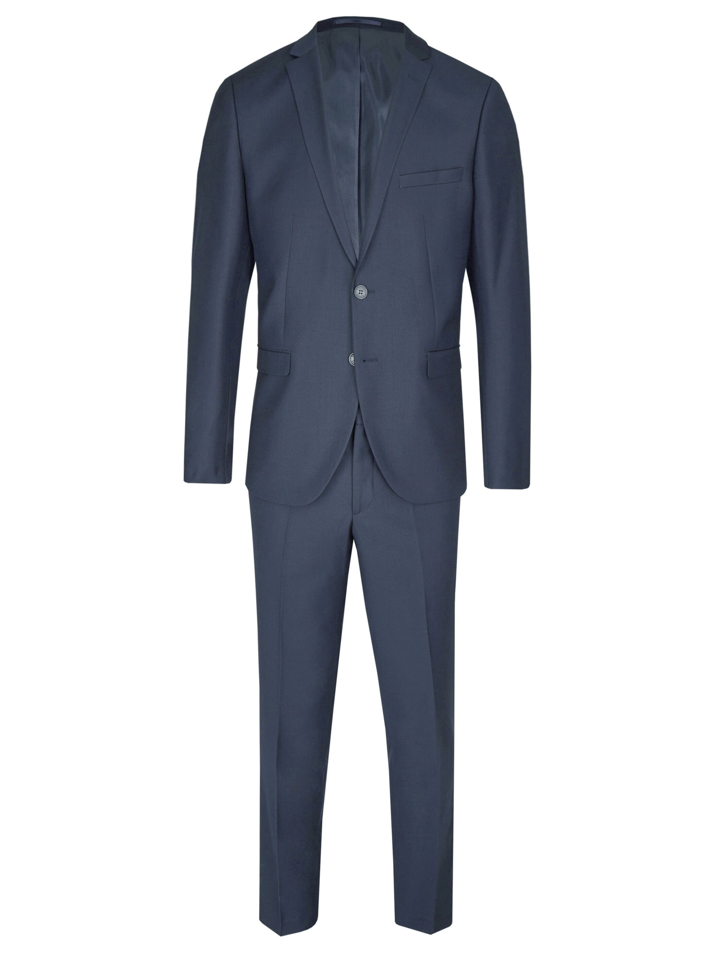 Steffen Klein Pak in Blauw: voorkant