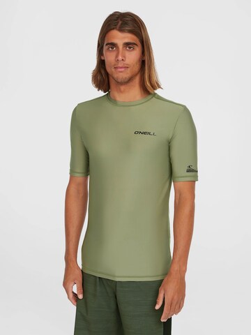 O'NEILL - Camiseta funcional 'Skins' en verde: frente