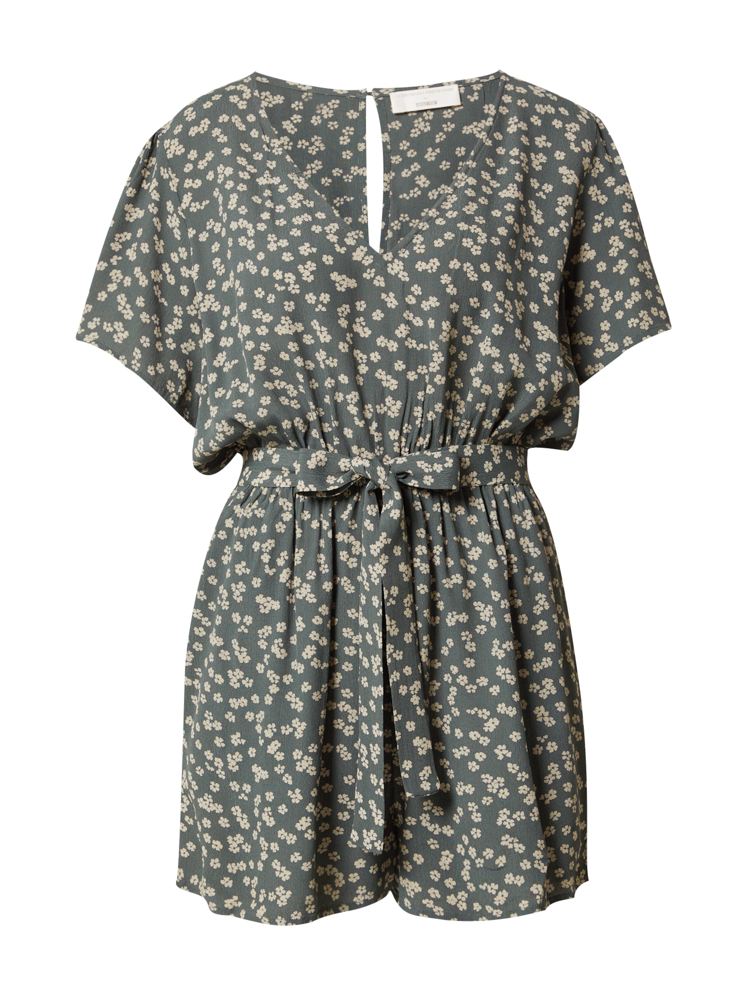 Guido Maria Kretschmer Women Jumpsuit 'Lena' in dunkelgrau / eierschale, Produktansicht