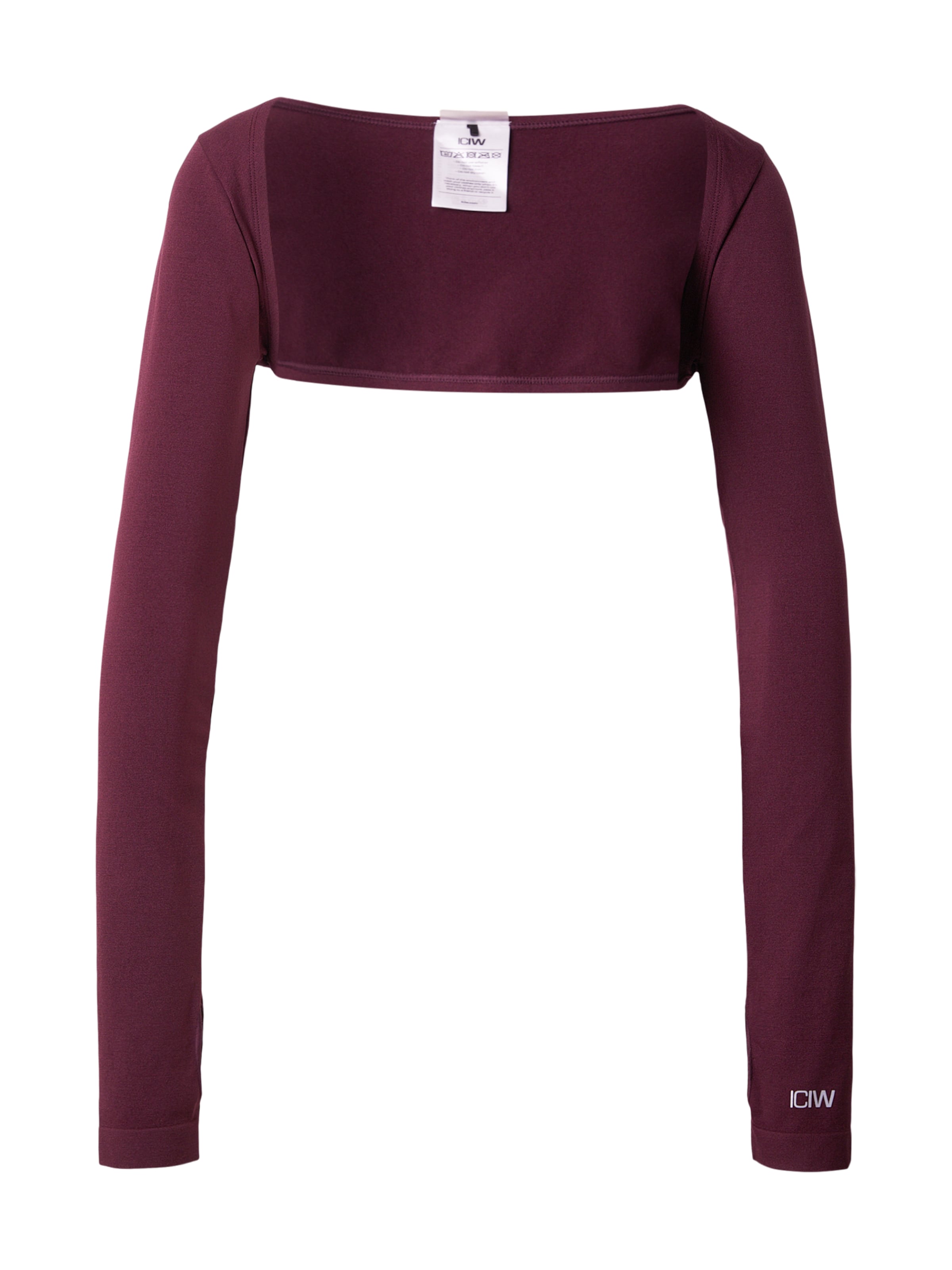 Maglia funzionale di ICANIWILL in rosso: frontale