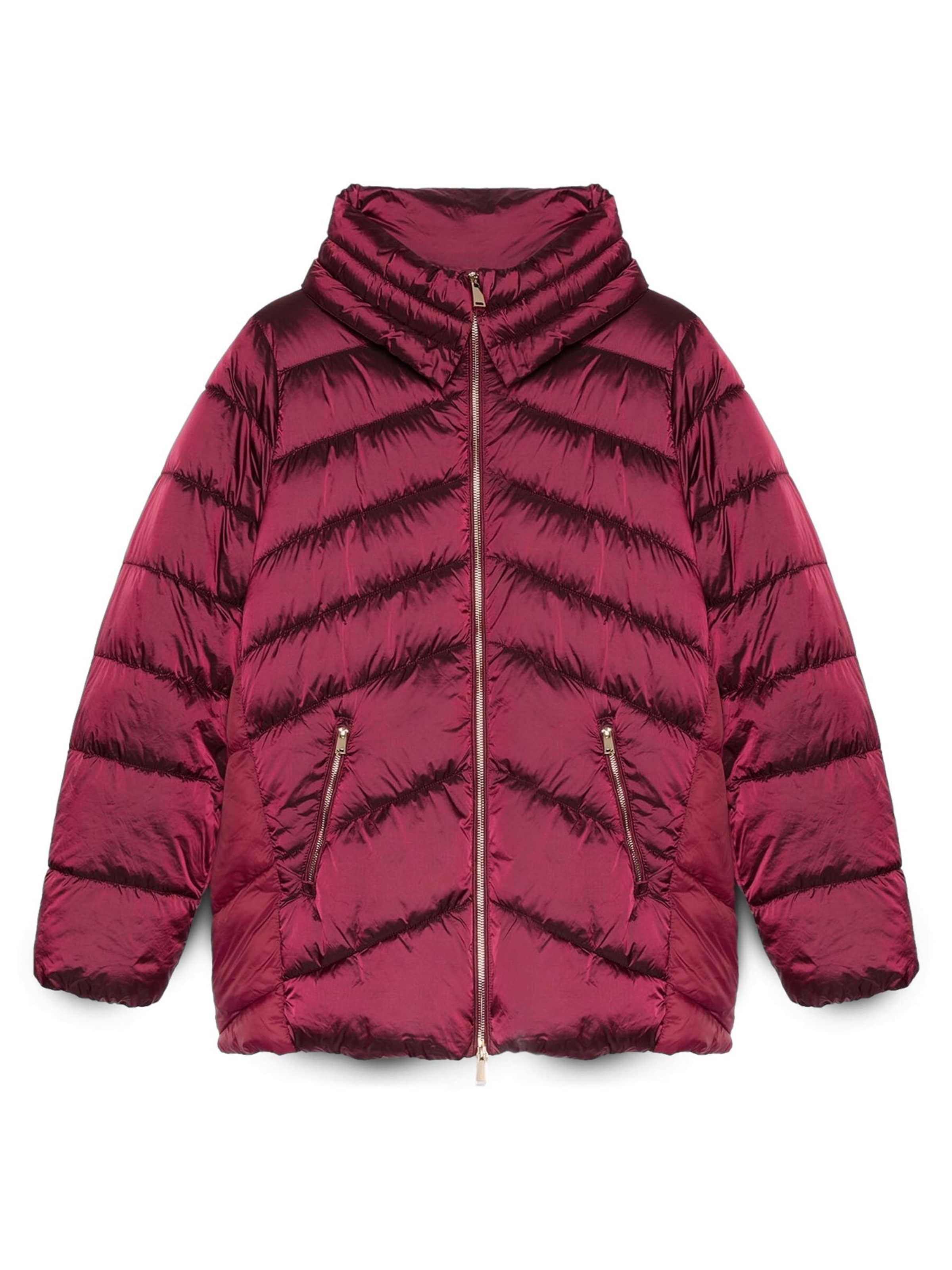 Fiorella Rubino Winter jacket in Red: front