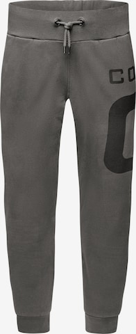 CODE-ZERO Workout Pants in Grey: front
