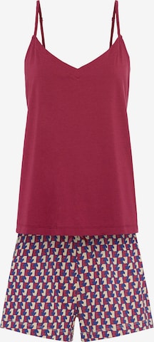 LSCN by LASCANAKratke hlače za spavanje - ljubičasta boja: prednji dio