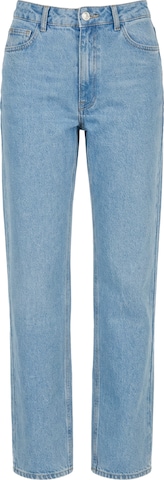 Regular Jeans de la About You x Laura Wontorra pe albastru: față