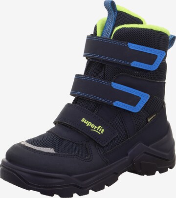 SUPERFIT - Bota de neve 'SNOW MAX' em azul: frente