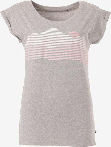 T-shirt 'Fraile' Lakeville Mountain en gris : devant