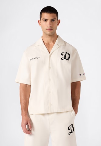 Comfort fit Camicia di Champion in beige: frontale