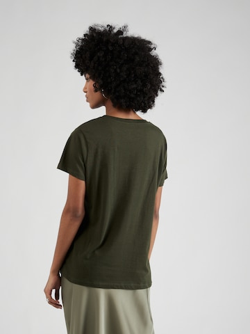 MADS NORGAARD COPENHAGEN Тениска 'Trenda' в зелено