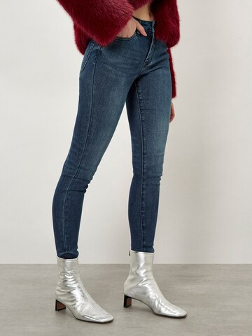 Apricot Skinny Jeans in Blau: Vorderseite