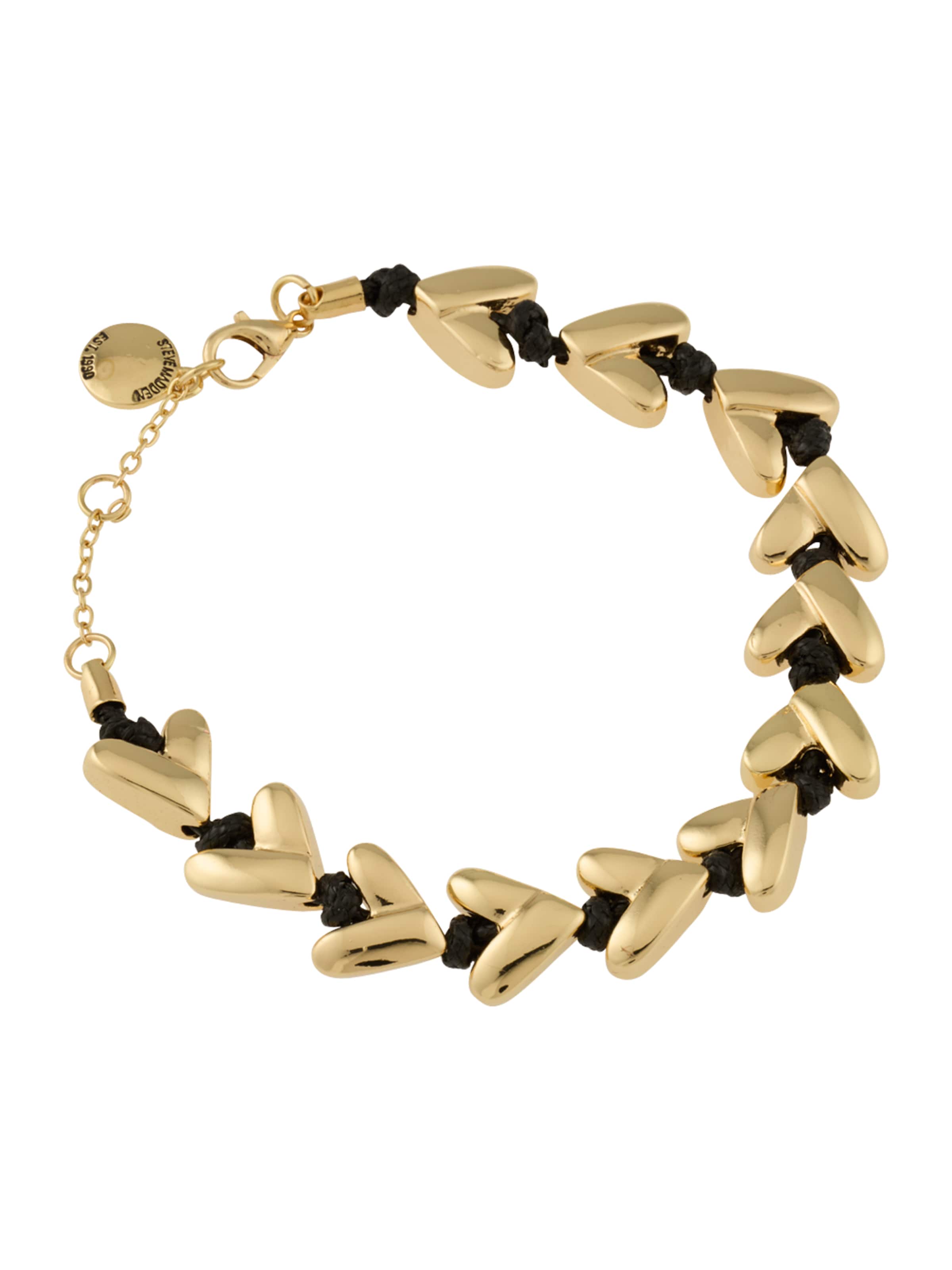 Brățară 'HEART' de la STEVE MADDEN pe auriu: față