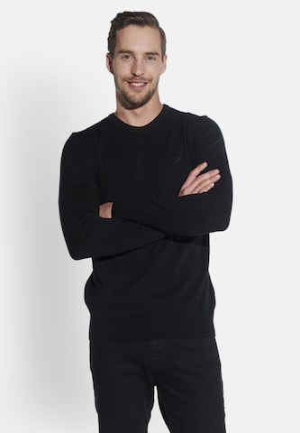 Pull-over Steffen Klein en noir : devant