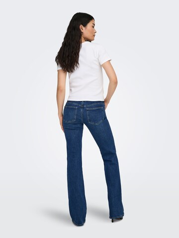 ONLY Flared Jeans 'ONLLOLA' in Blau