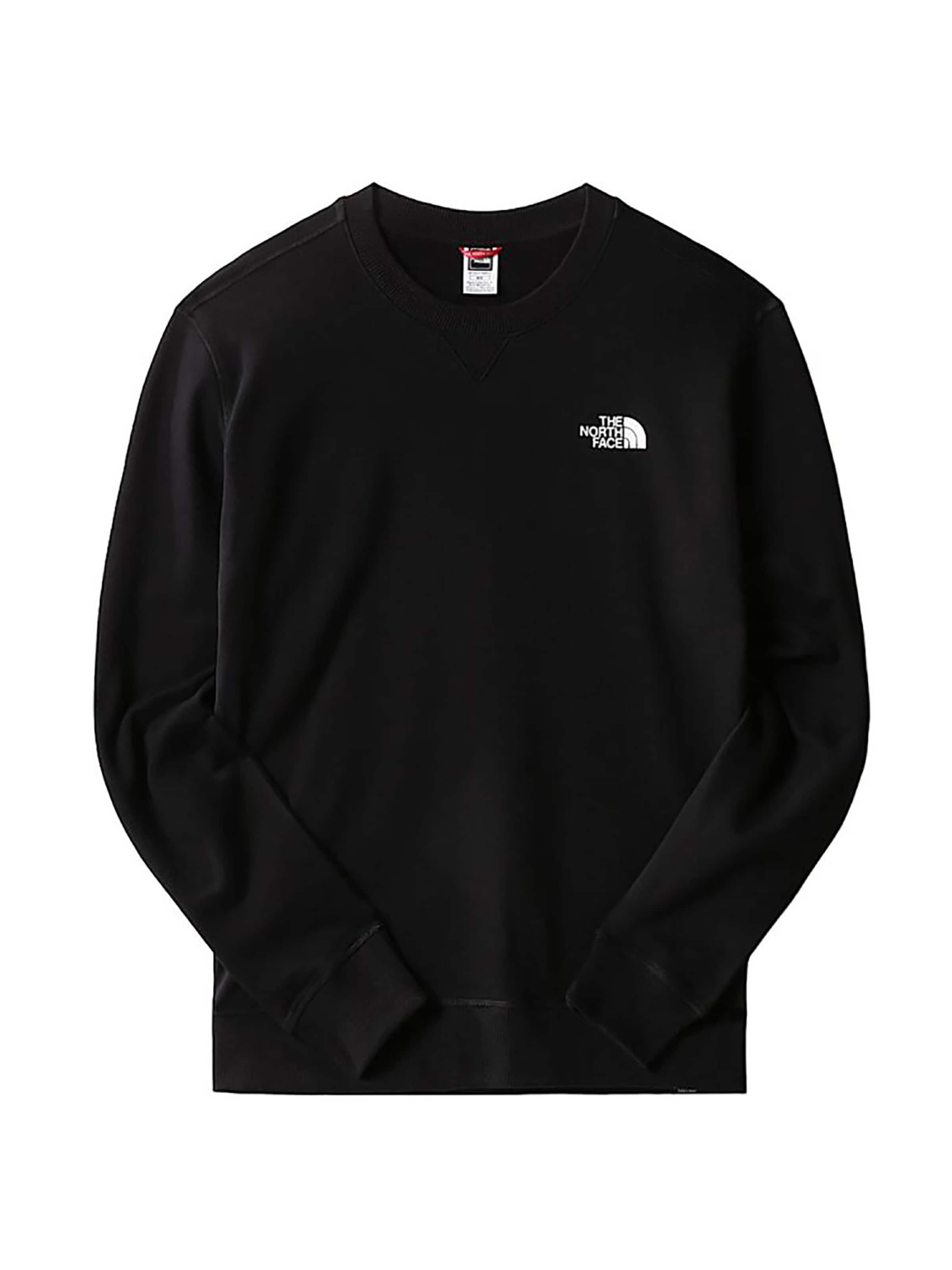 THE NORTH FACE Sweatshirt 'Simple Dome Crew' in Black: front