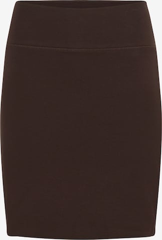 KaffeSuknja - smeđa boja: prednji dio