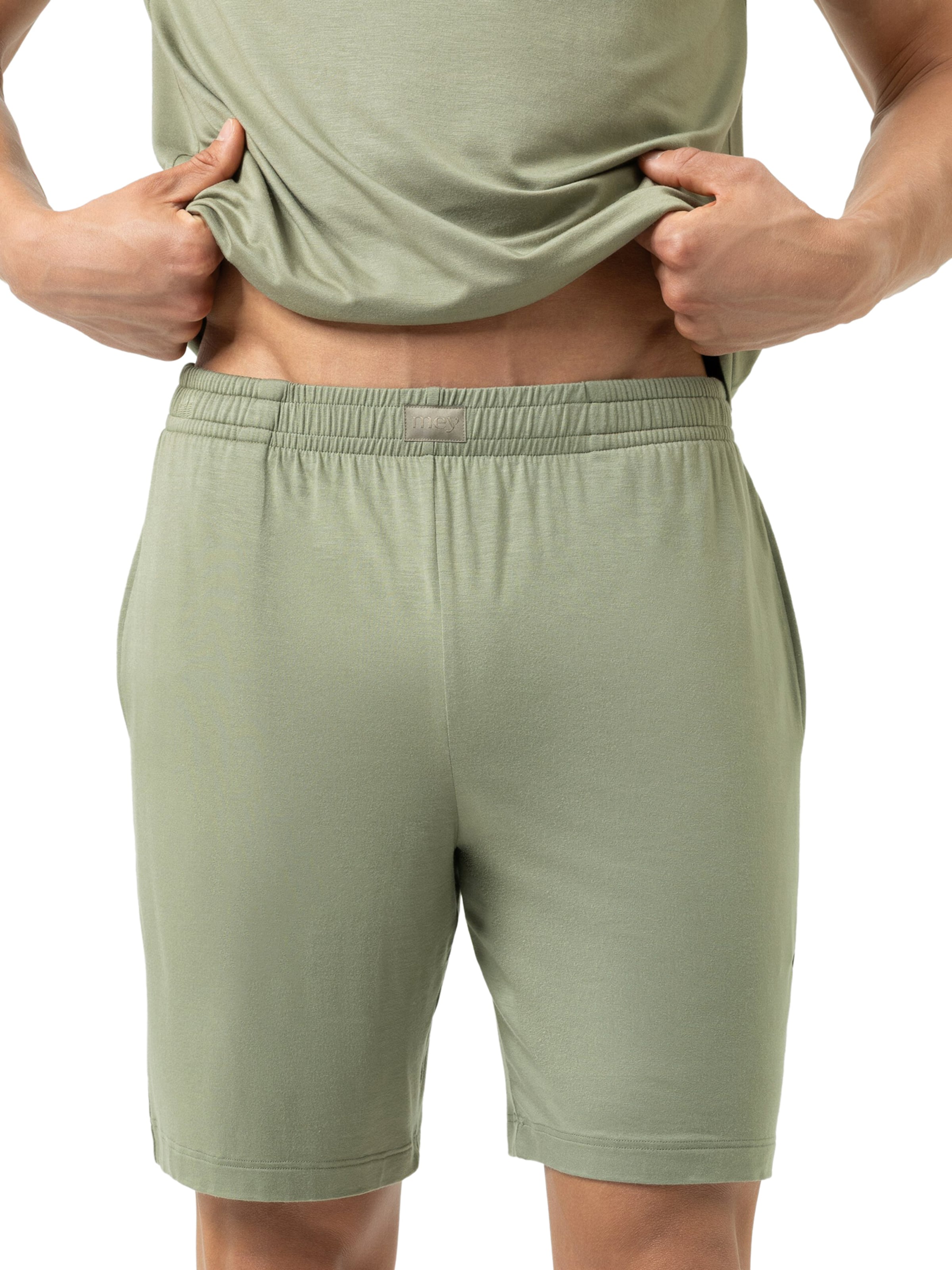 Pyjama court 'Jefferson' Mey en vert : devant