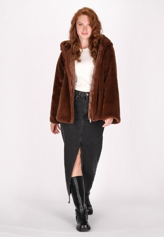 DreiMaster Vintage Between-season jacket in Brown: front