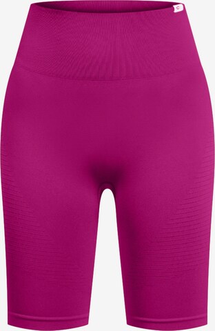 Pantalon de sport 'Bloom' Smilodox en violet : devant