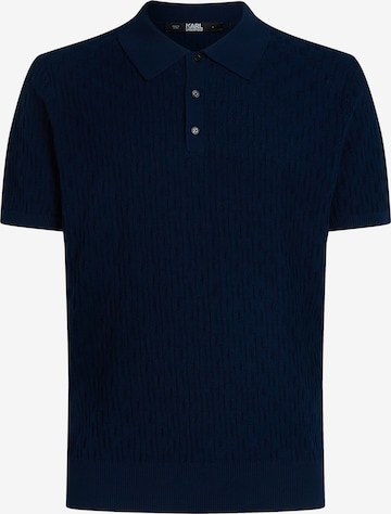 Karl Lagerfeld Shirt in Blauw: voorkant