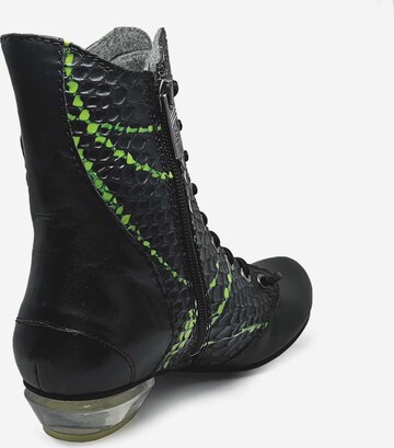 TIGGERS Lace-Up Ankle Boots in Black