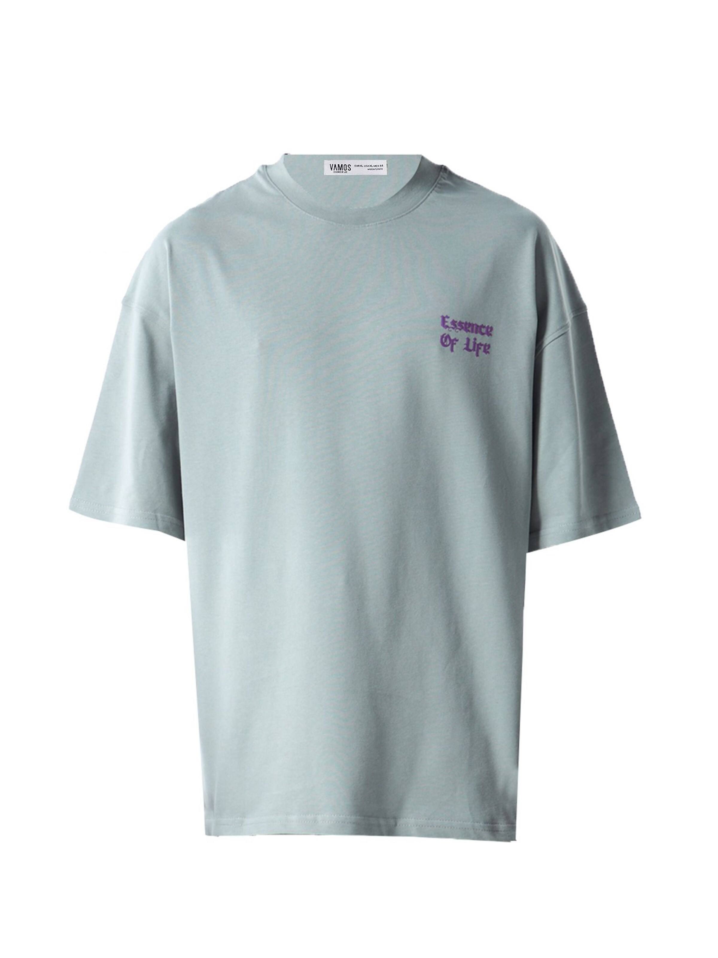 zils VAMOS CLO T-Krekls 'Mallow': no priekšpuses