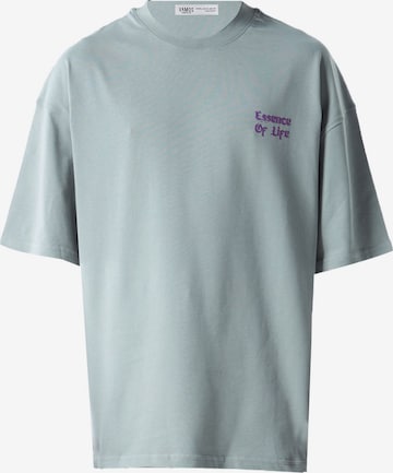 T-Shirt 'Mallow' VAMOS CLO en bleu : devant