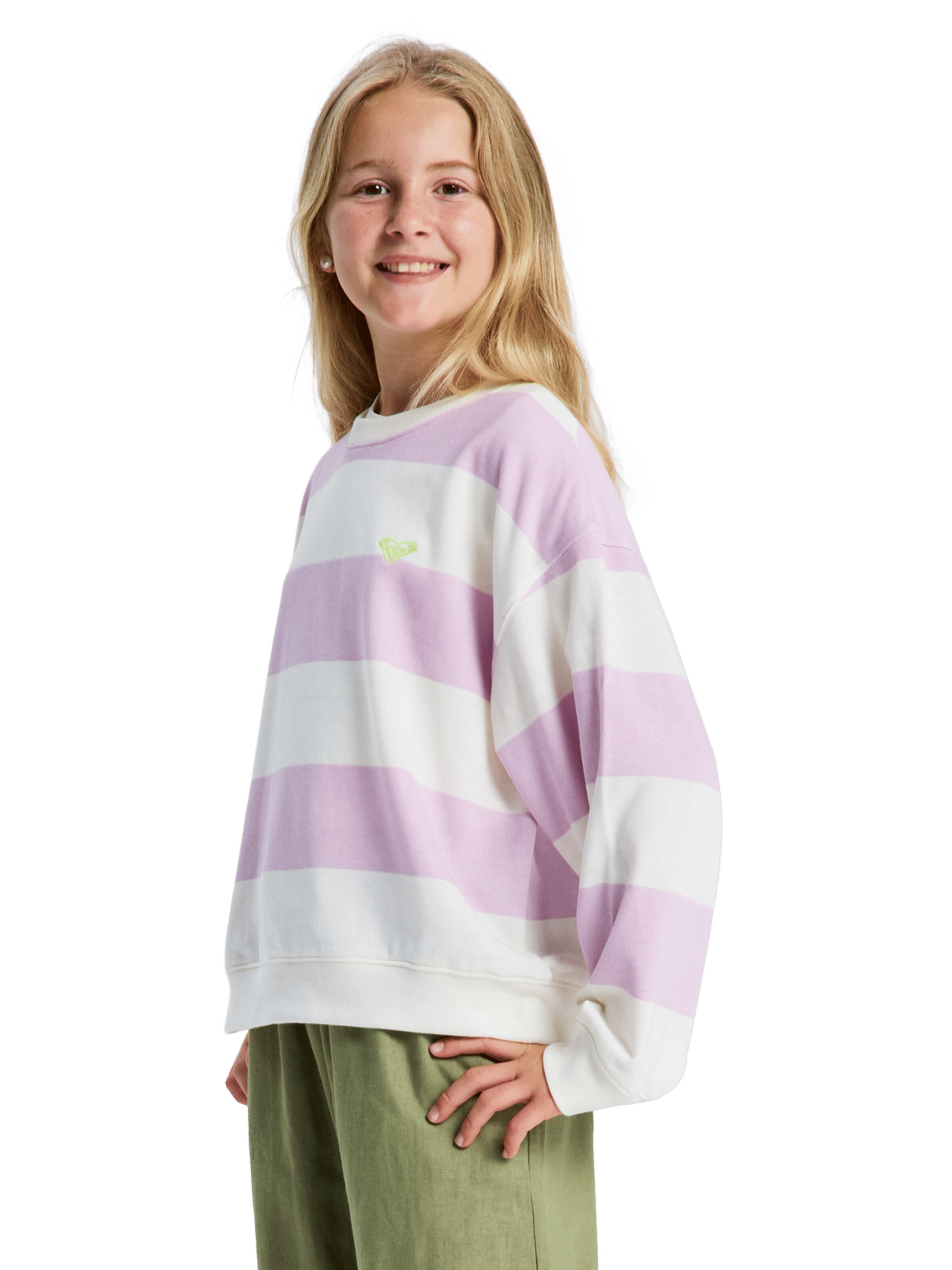 ROXY Sweatshirt 'Little Things' in Purple