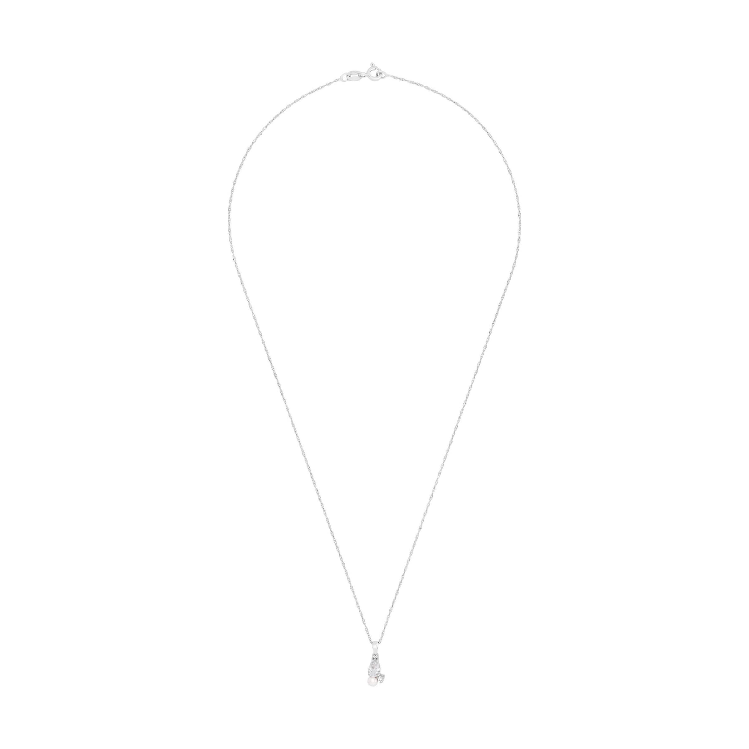 AMOR Kette in Silber: Vorderseite