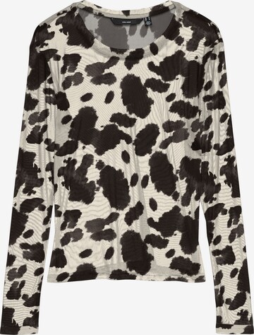 VERO MODA Shirt 'VMLova' in Brown: front