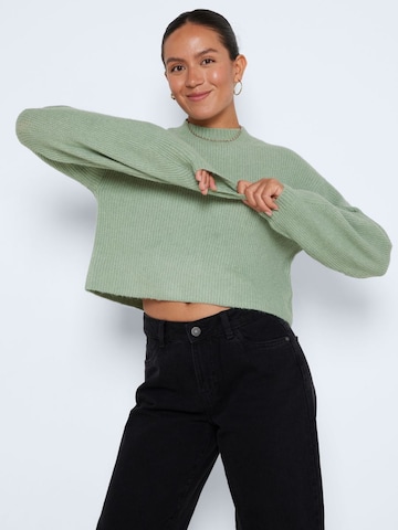 Noisy may Sweater 'Lilje' in Green: front