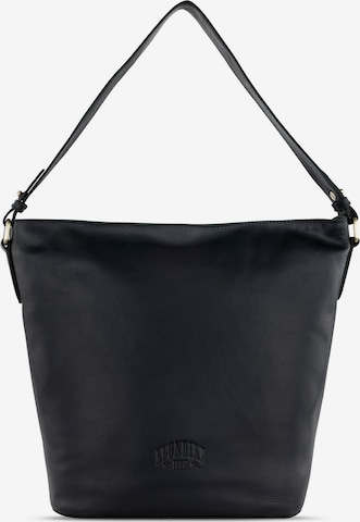 KLONDIKE 1896 Shoulder Bag 'Rush' in Black: front