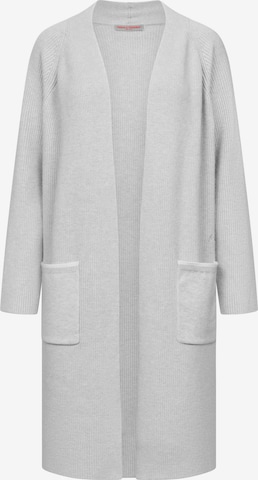 Frieda & Freddies NY Strickjacke in Grau: Vorderseite