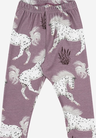 Walkiddy - Skinny Leggings em roxo: frente