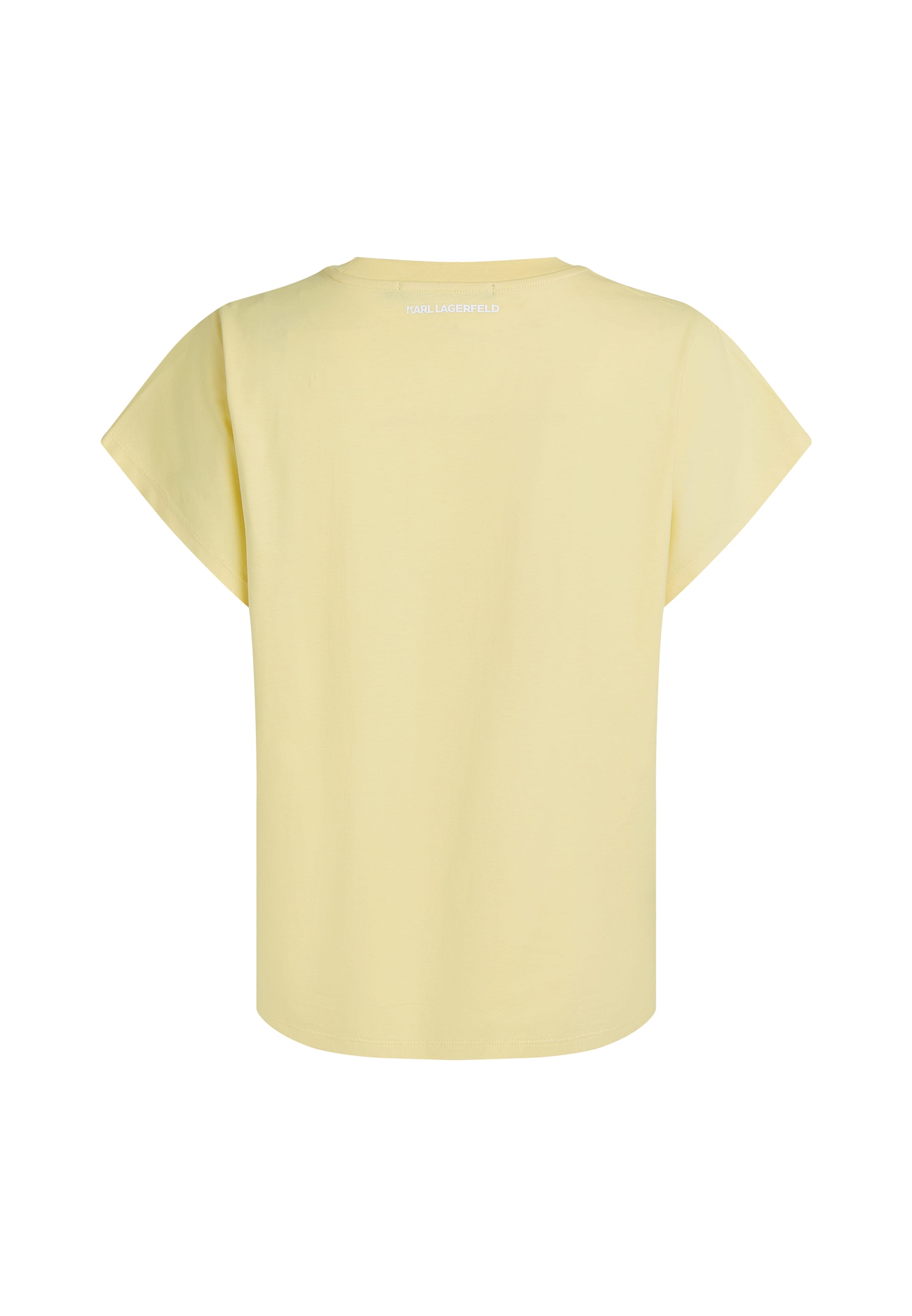 Karl Lagerfeld Shirt 'IKON AQUARELLE C' in Yellow