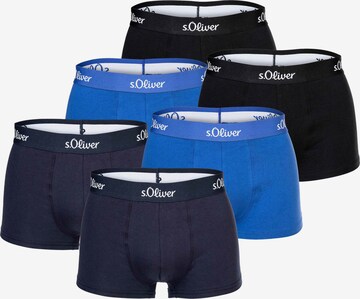 s.Oliver Boxer shorts in Blue: front