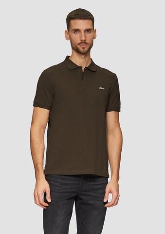 T-Shirt s.Oliver en marron : devant
