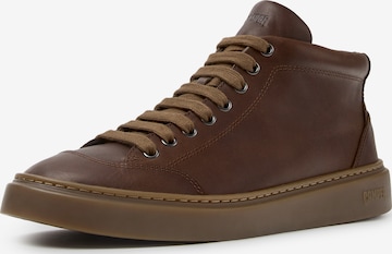Sneaker alta di CAMPER in marrone: frontale