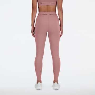 new balance Skinny Παντελόνι φόρμας 'Sleek 25' σε ροζ