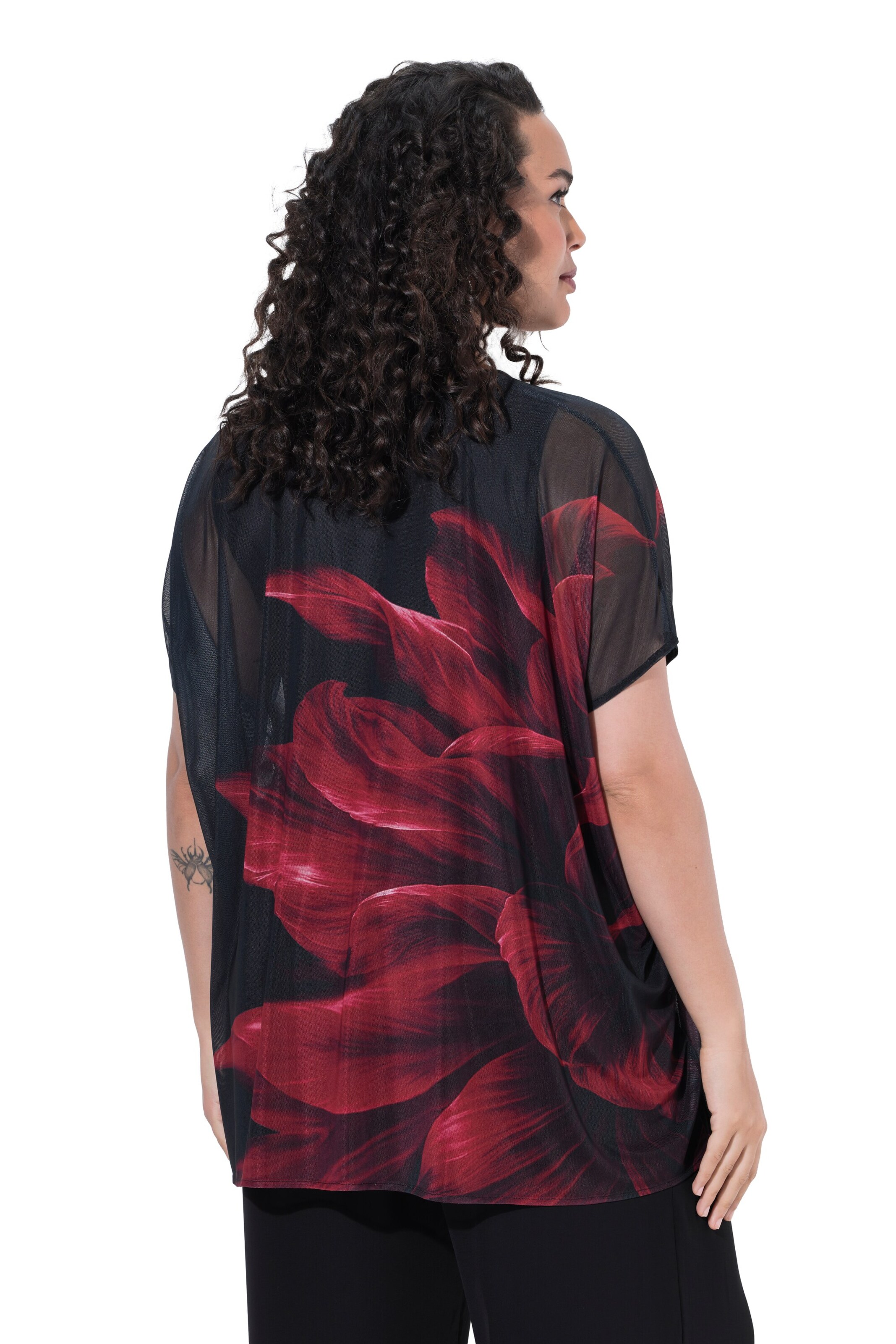 Ulla Popken Blouse in Zwart