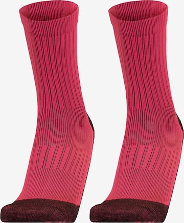 UphillSport Athletic Socks 'WINTER XC' in Pink: front