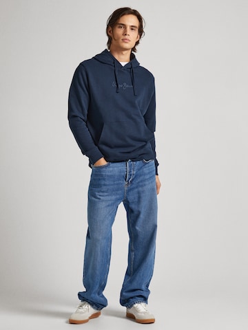 Pepe Jeans Sweatshirt 'JOE' i blå