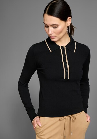 HECHTER PARIS Pullover in Schwarz: Vorderseite