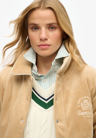 Superdry Tussenjas in Beige