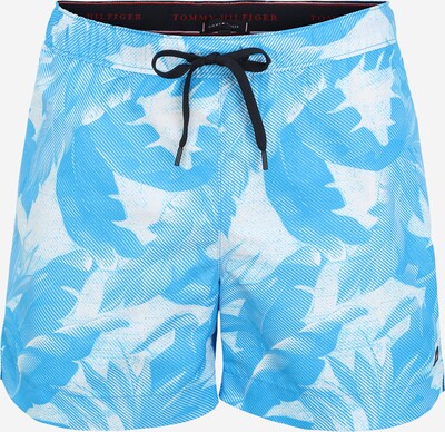 Tommy Hilfiger Underwear Badeshorts in hellblau / weiß, Produktansicht