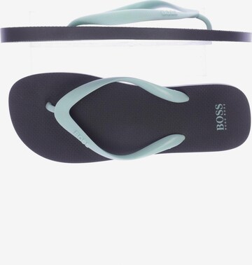 BOSS Black Sandals & Slippers in 41 in Blue: front