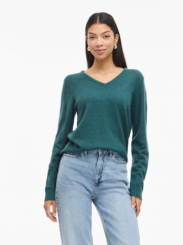 VILA Pullover 'VIRil' in Grün: Vorderseite