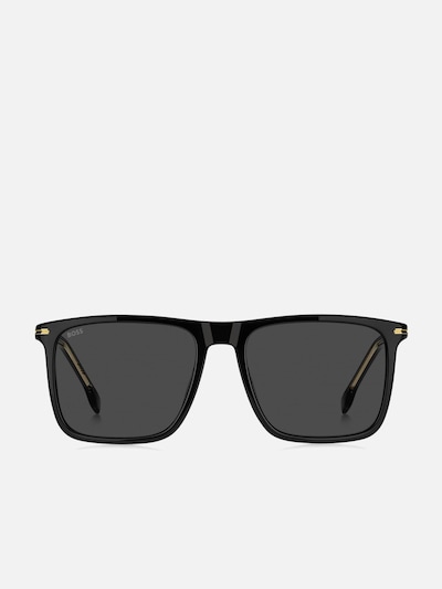 HUGO BOSS Sunglasses 'Hugo Boss BOSS 1750/G/S Brown shaded horn 56/18/145 MAN Sunglasses' in 56 in Black, Item view