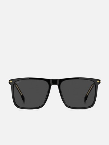 HUGO BOSS - Gafas de sol 'Hugo Boss BOSS 1750/G/S Brown shaded horn 56/18/145 MAN Sunglasses' en negro: frente