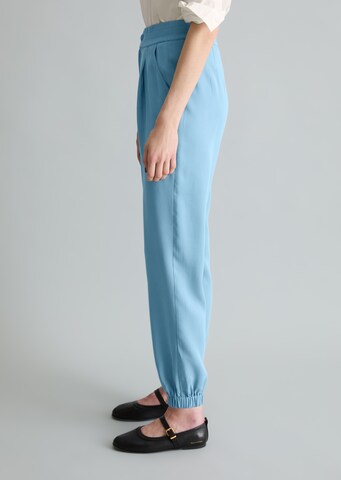 Marc O'Polo DENIM Tapered Broek in Blauw