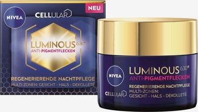 NIVEA Nachtcreme 'Cellular Luminous630 Regenerierende' in weiß, Produktansicht